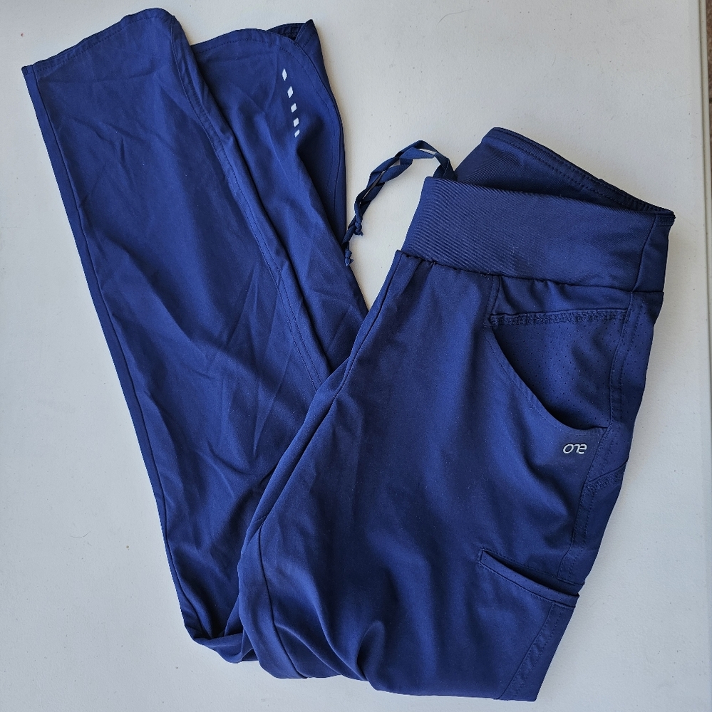 Navy Blue BARCO ONE Scrub Pants Size XS